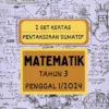 Himpunan Kertas Ujian Sumatif Tahun 3 Penggal 1 2024 Terkini