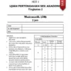 Soalan Ujian Pertengahan Tahun Matematik Tingkatan 2 2024 yang Perfect