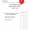Soalan Ujian Akhir Tahun Bahasa Arab Tahun 1 2023