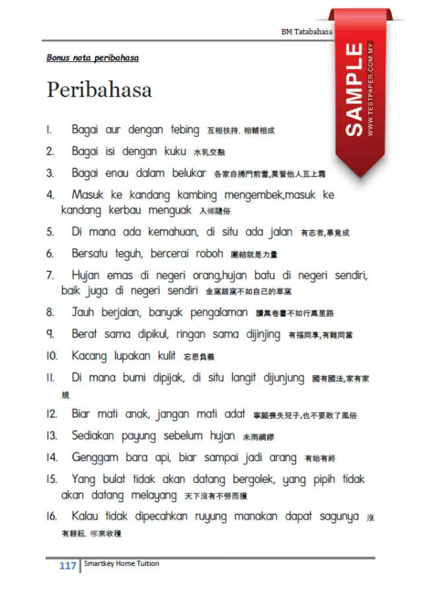 Download Soalan Latihan Tatabahasa BM Tahun 4 SJKC yang Effective - Image 8