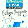 Soalan Ujian UPSA Bahasa Inggeris Tahun 5 2023
