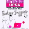 Soalan Ujian UPSA Bahasa Inggeris Tahun 5 2023