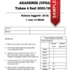 Soalan Ujian UPSA Bahasa Inggeris Tahun 4 Bab 2