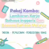 BBM Lembaran Kerja Bacaan Bahasa Inggeris dan Melayu Prasekolah