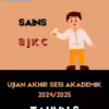 Ujian Akhir Tahun Sains Tahun 6 SJKC UASA 2024