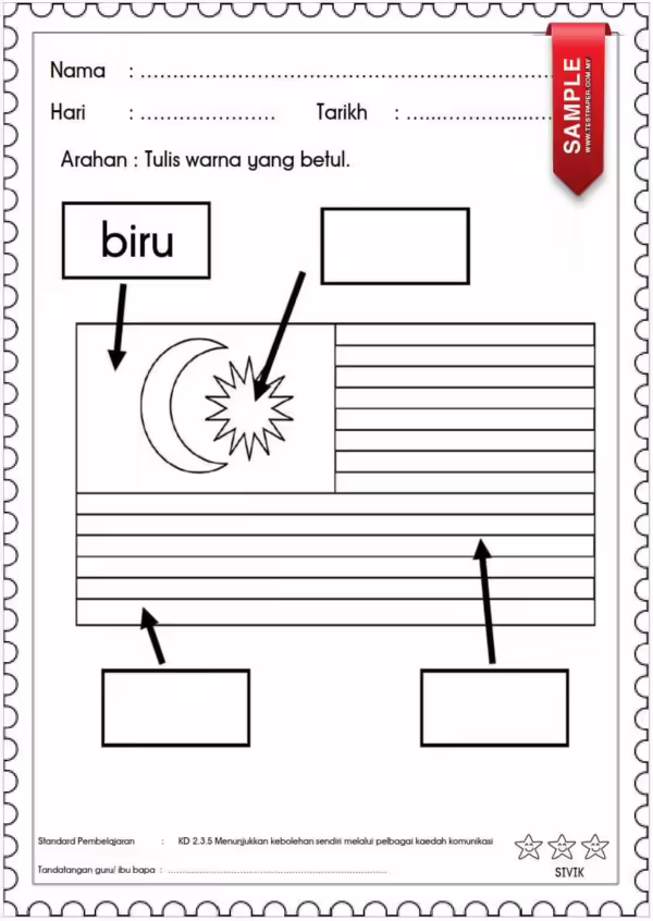 RPH Prasekolah Bulan Kemerdekaan 2024
