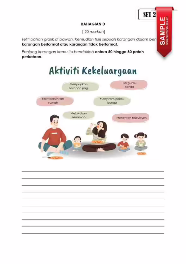 Ujian Akhir Tahun BM Tahun 6 2024 UASA Edisi Guru